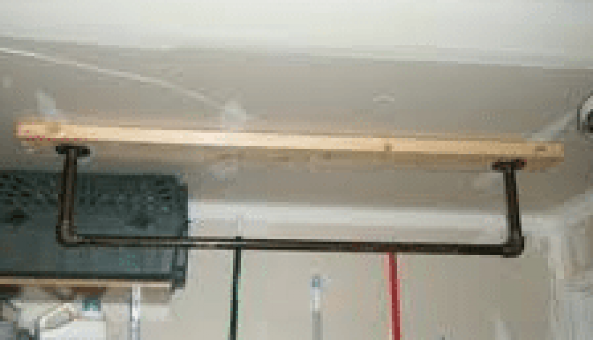 How To Install A Pull Up Bar In The Garage Gym Sealgrinderpt