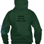 never out of the fight
