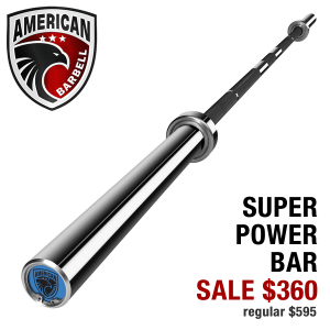 American Barbell Super Power Bar Sale