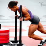 how to melt fat sled push crossfit