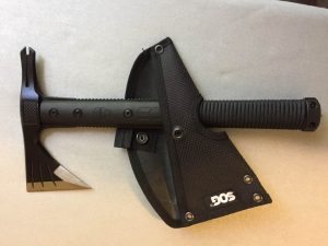 SOG Survival Hawk with SHeath