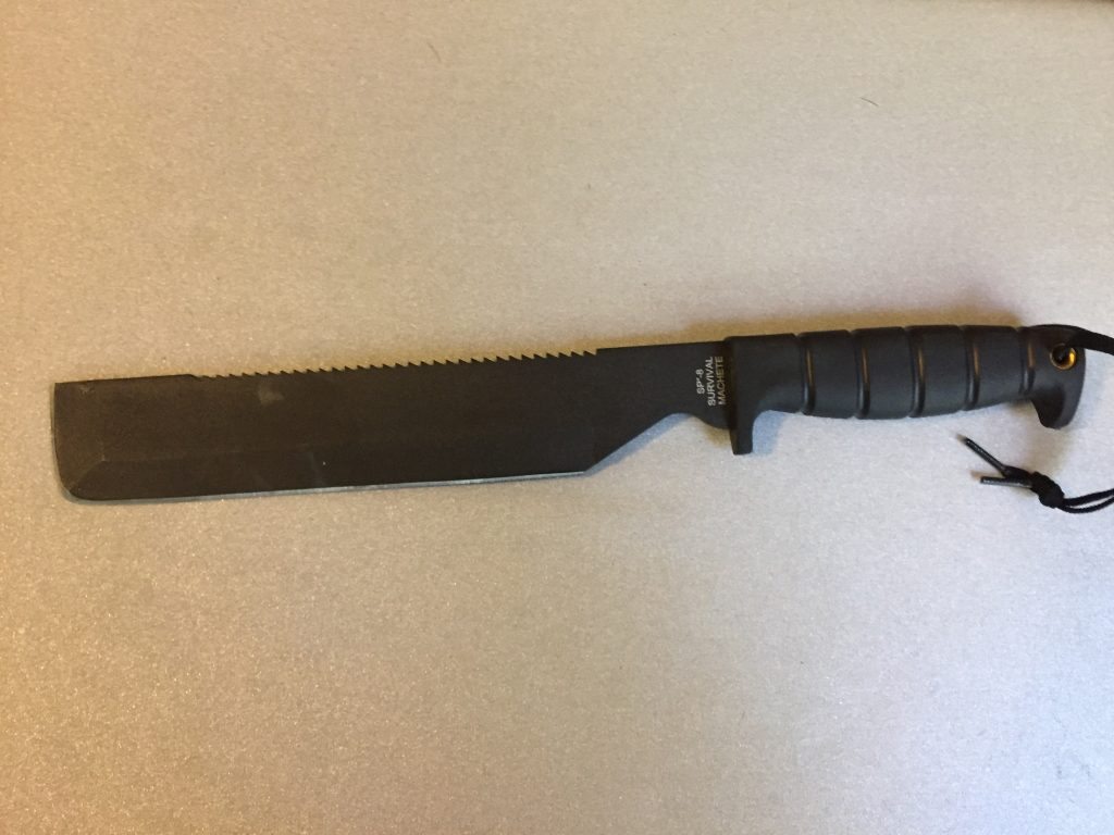 Gear Review: Ontario SP-8 Survival Machete | Seal Grinder PT