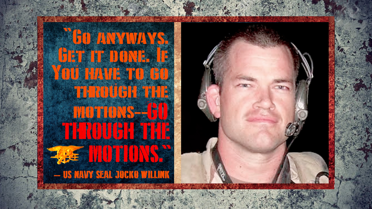 Featured image for “Navy SEAL Jocko Willink on Days When He Has Zero Motivation: “I Go Anyways.””
