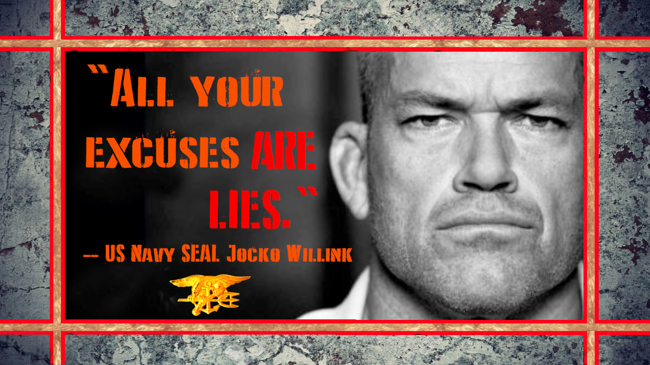 Featured image for “Navy SEAL Jocko Willink Lays it out Point Blank Why You Aren’t Reaching Your Goals”