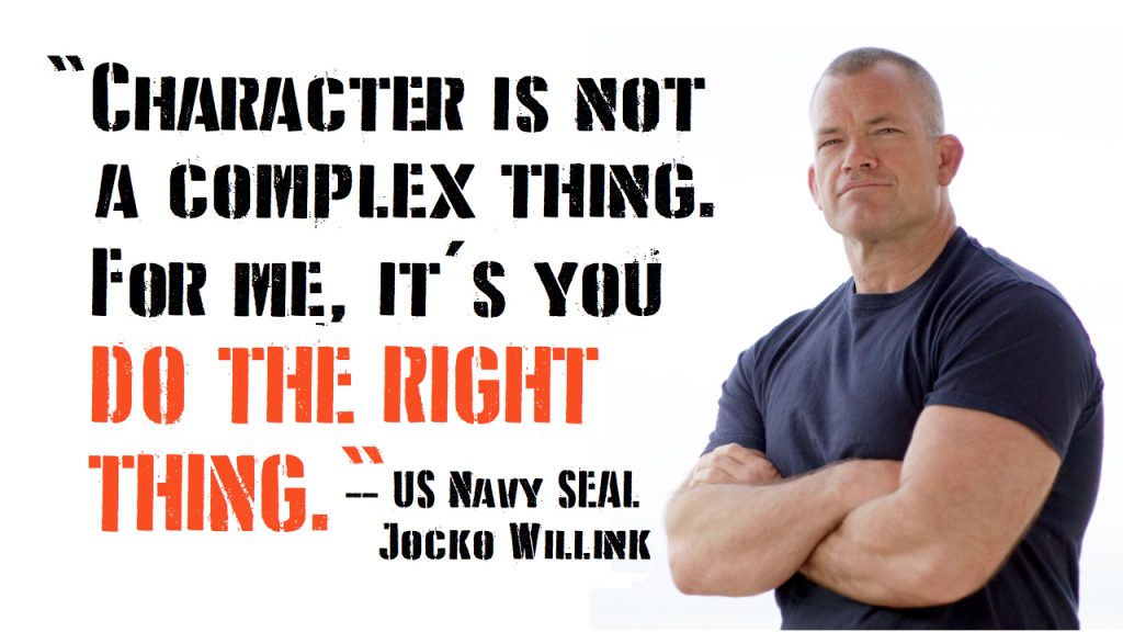 US Navy SEAL Jocko Willink on Building and Defining