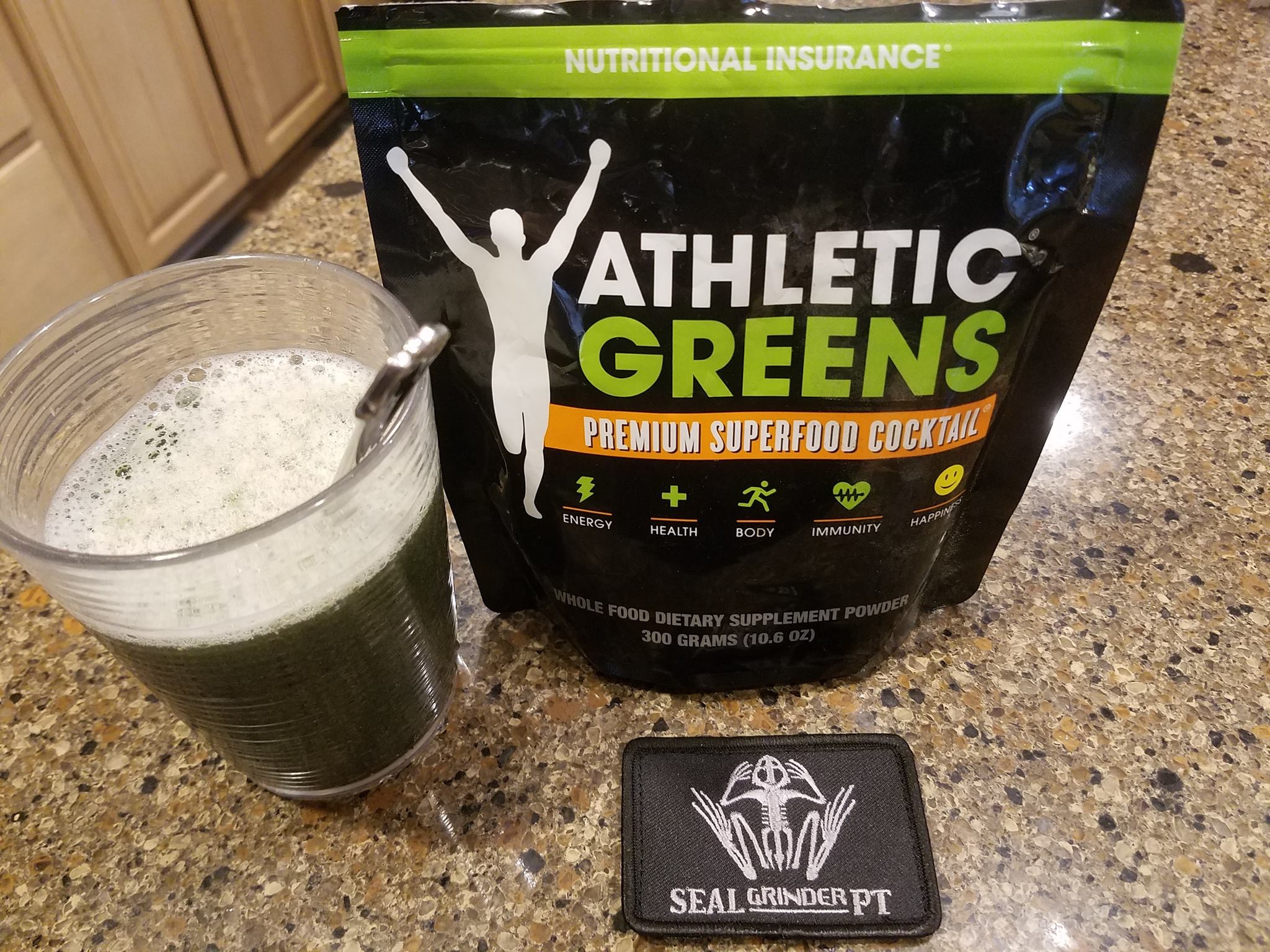 Featured image for “Athletic Greens Review – Navy SEAL field testing”